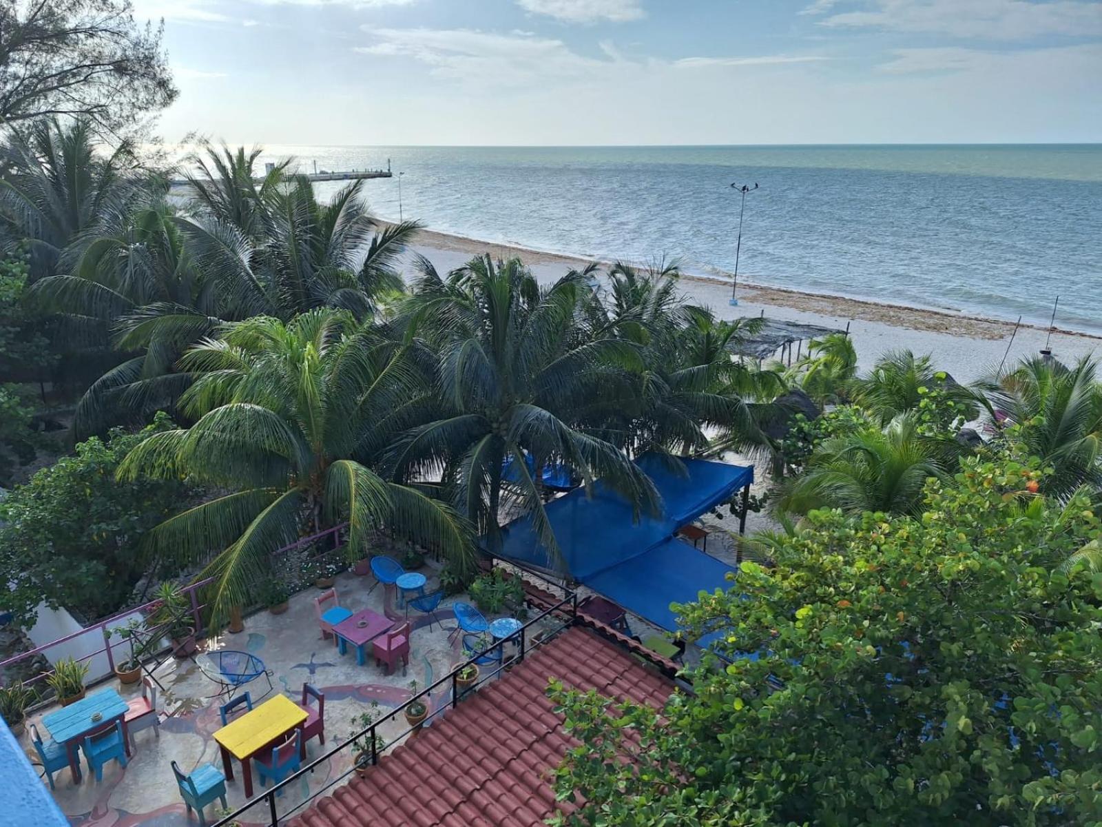Hotel Gutierrez Celestun Buitenkant foto